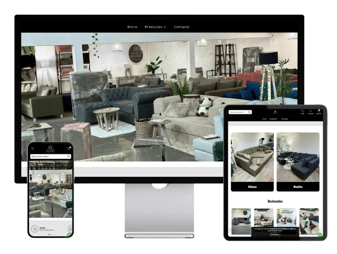 pagina reina sillones